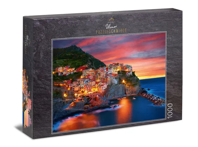 ulmer-puzzleschmiede-puzzle-1000-teile-manarola-italien-puzzle image 1