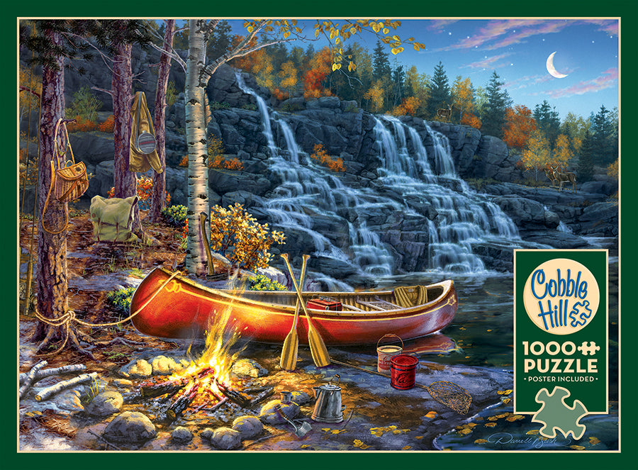 cobble-hill-waterfall-camp-1000-teile-puzzle-camping image 5