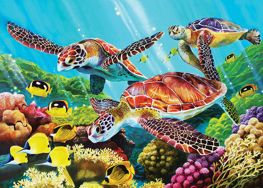 cobble-hill-tray-puzzles-molokini-sea-35-teile-puzzle-meer image 3