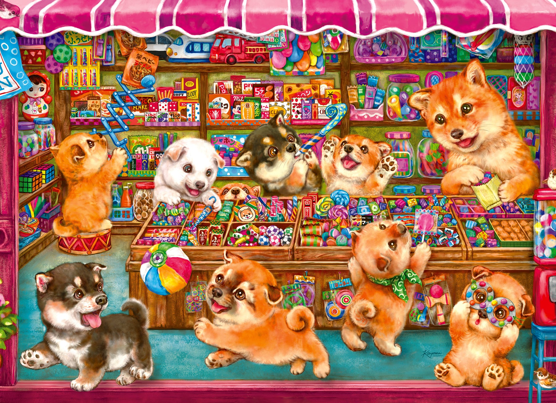 cobble-hill-tray-puzzles-dog-treats-rahmenpuzzle-35-teile-hunde image 3