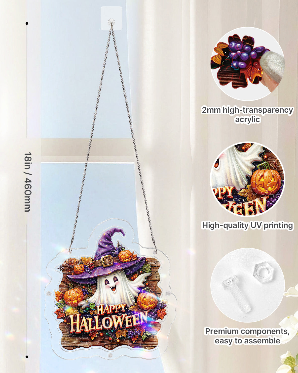 kaayee-suncatcher-puzzle-halloween-ghost-fensterbild-klein image 4