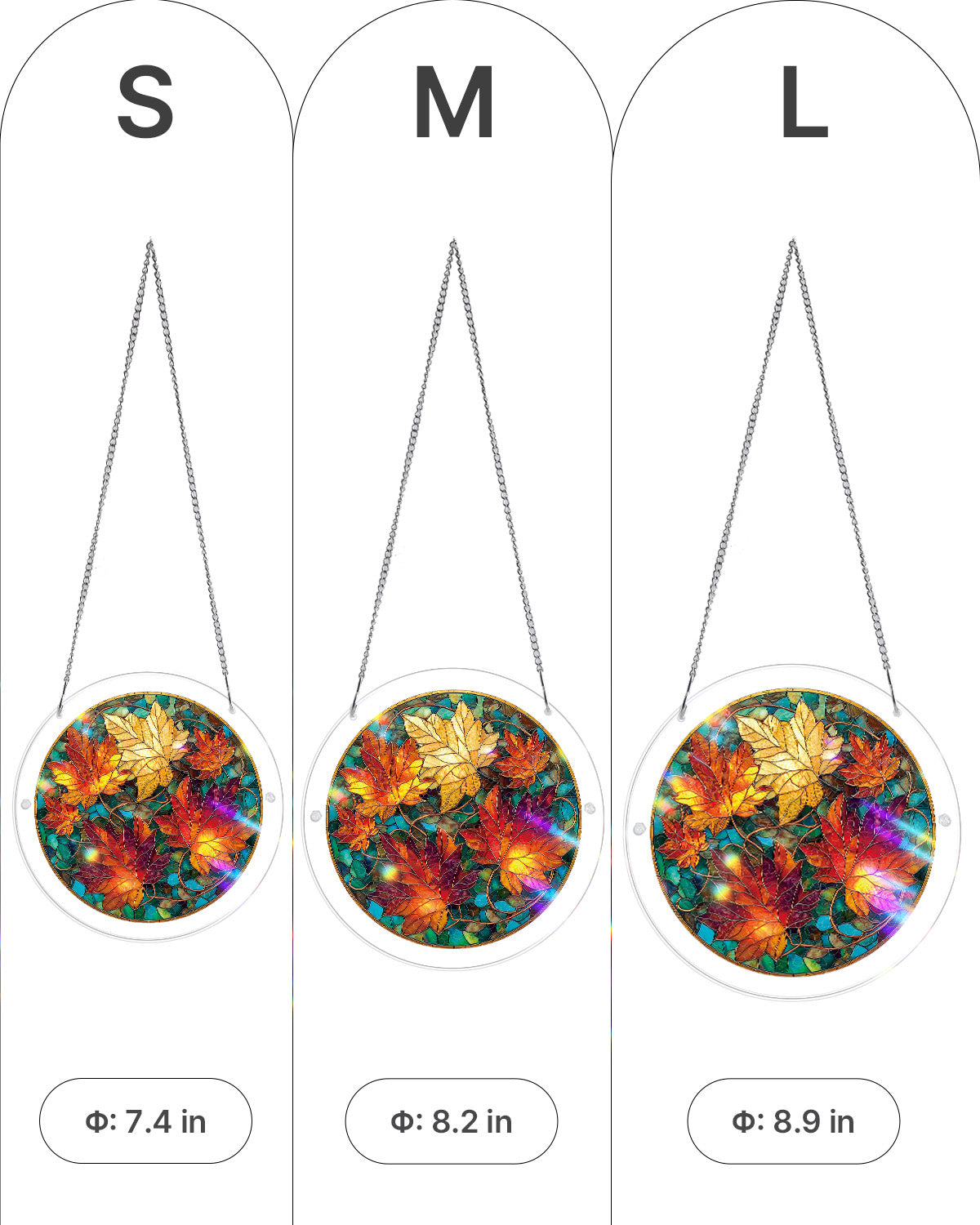 kaayee-suncatcher-puzzle-golden-maple-small-acrylbild-herbst image 5