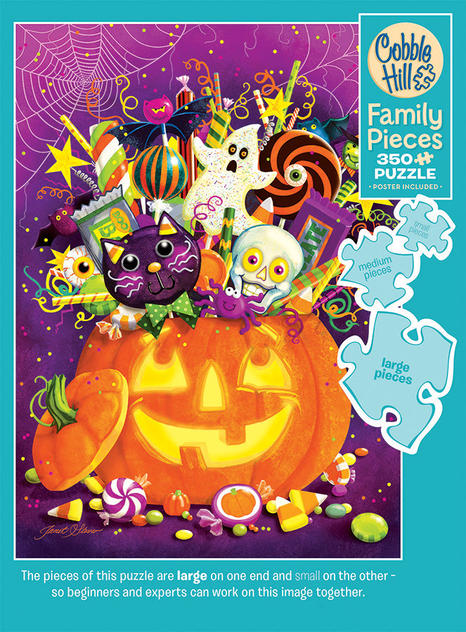 cobble-hill-family-pieces-350-tricky-treats-puzzle-halloween image 3