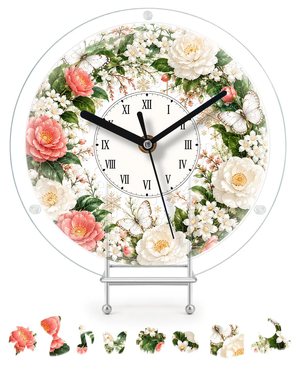kaayee-rose-dream-puzzleuhr-regular-size-acryl-rosen image 1