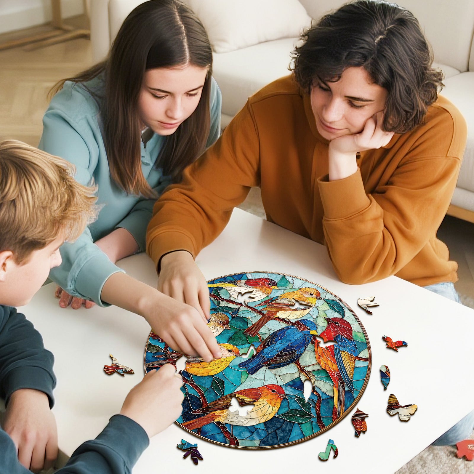 kaayee-harmony-of-wings-holzpuzzle-medium-vogelmotiv image 7