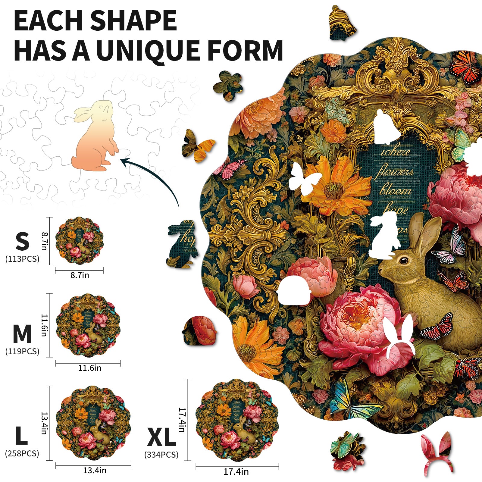 kaayee-bunny-in-bloom-holzpuzzle-medium-fan-favorite image 3