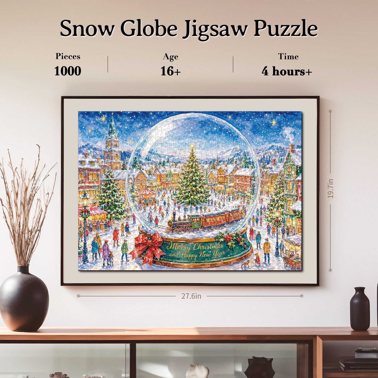 kaayee-snow-globe-1000-teile-puzzle-eco-white-board image 6