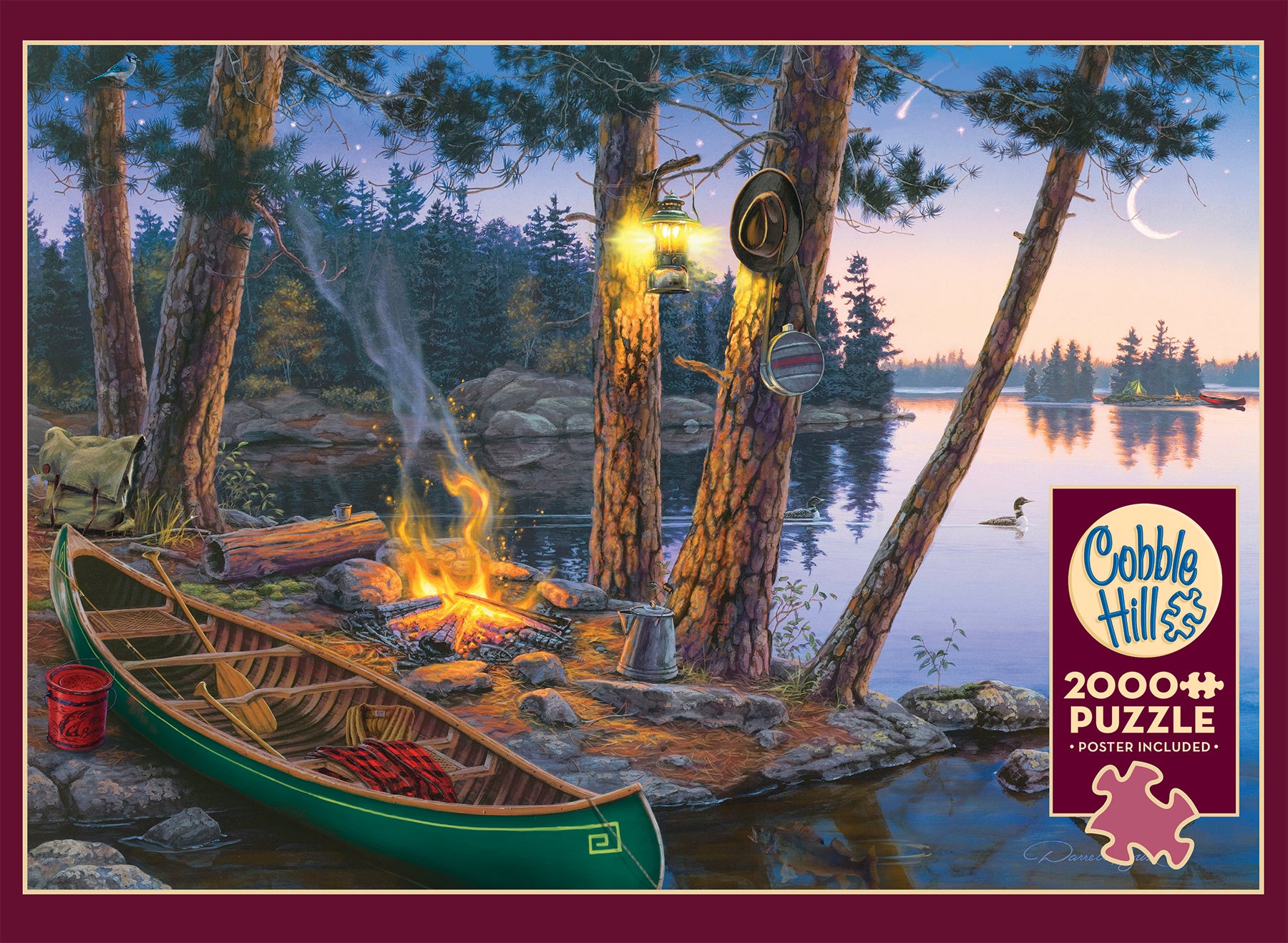 cobble-hill-summer-s-song-2000-teile-puzzle-seelandschaft image 4