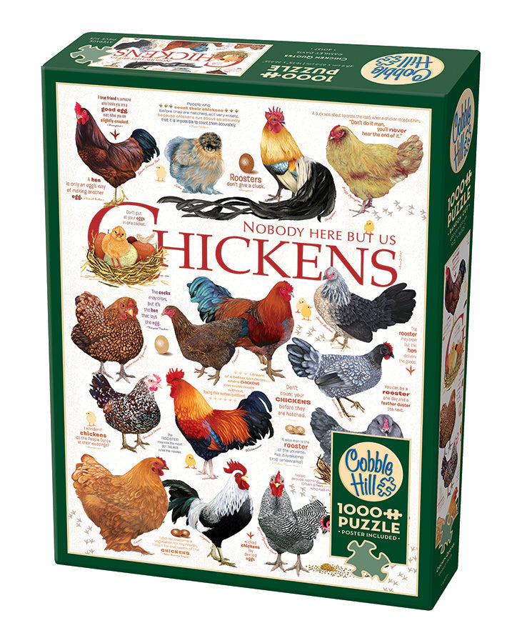 cobble-hill-chicken-quotes-puzzle-1000-teile-h-hner image 1