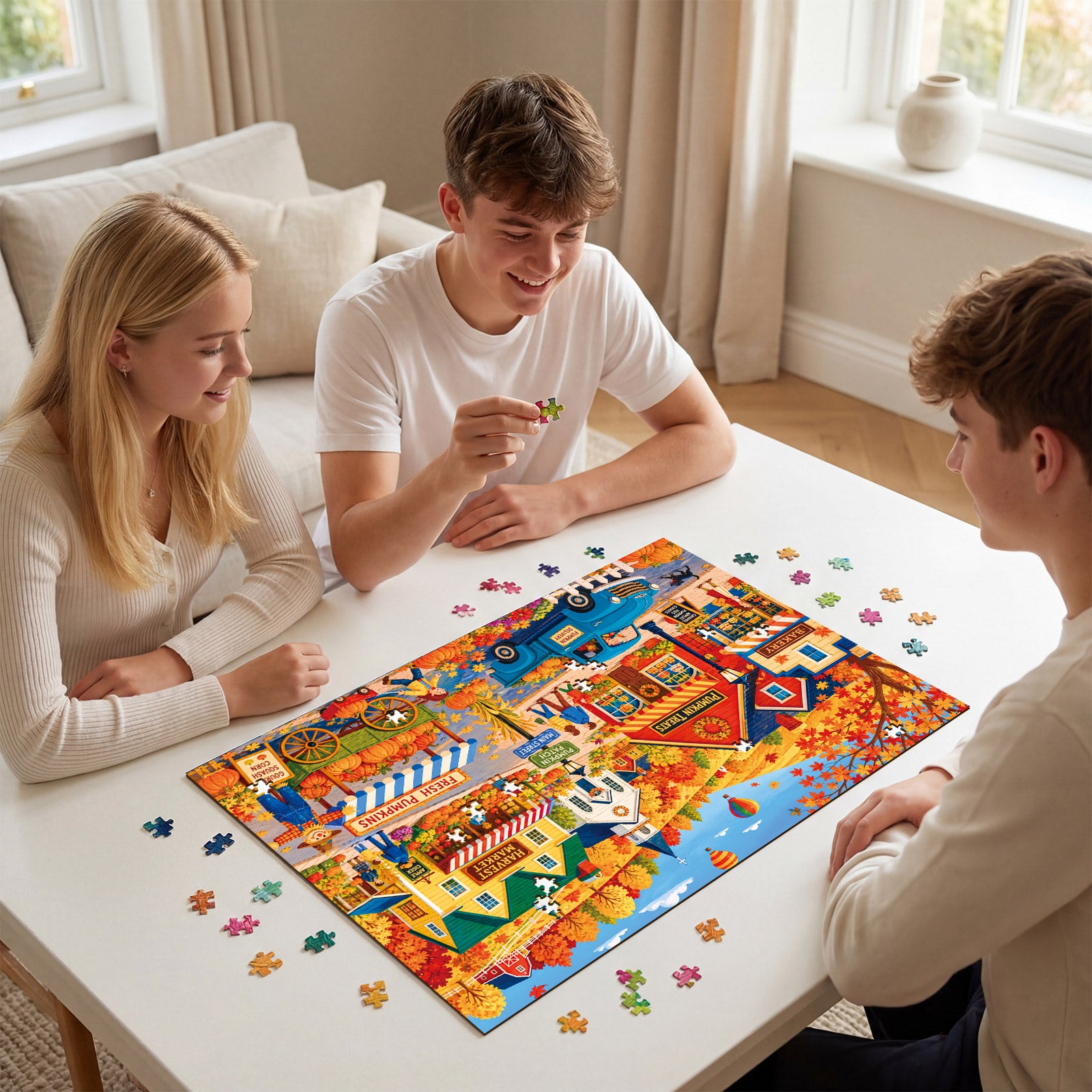 kaayee-cardboard-puzzle-autumn-harvest-puzzle-1000-teile-standard image 4