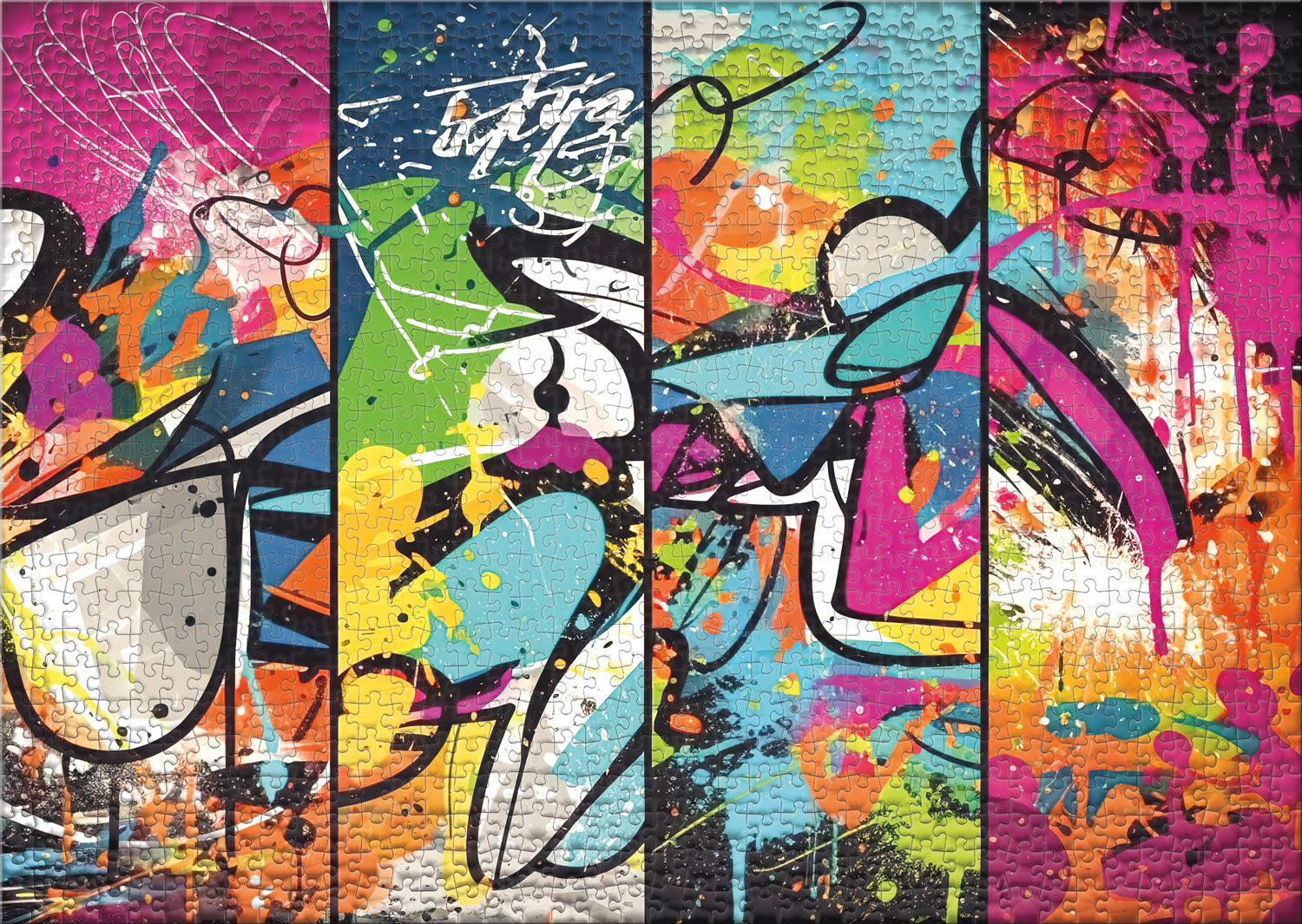 ulmer-puzzleschmiede-puzzle-1000-teile-graffiti-collage-street-art image 2