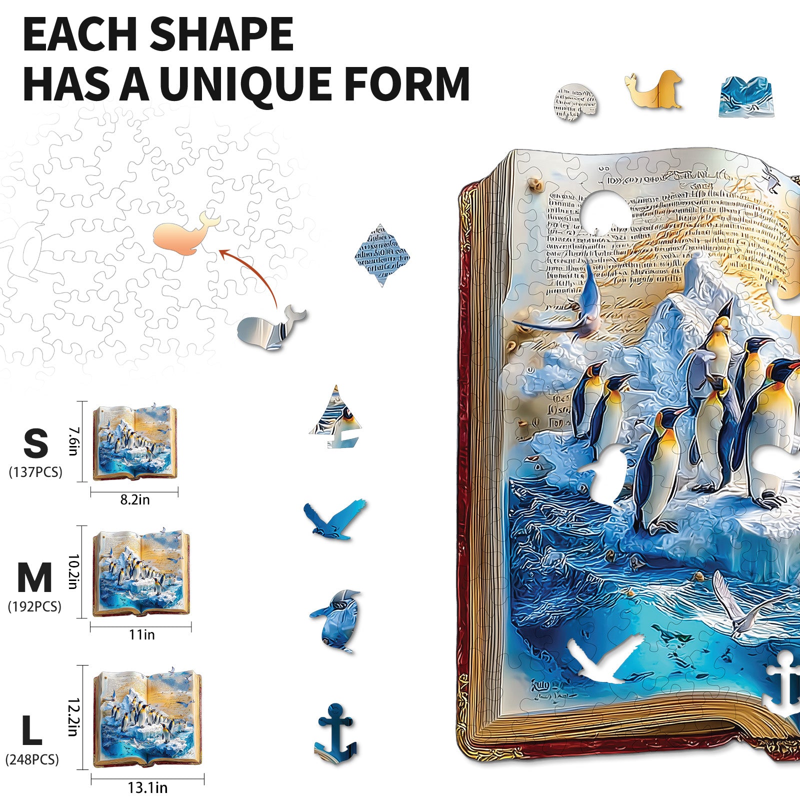 kaayee-wooden-puzzle-penguins-frozen-tale-holzpuzzle-medium image 3