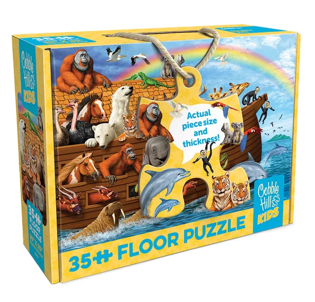 cobble-hill-floor-puzzles-noah-s-ark-bodenpuzzle-35-teile-arche-noah image 1