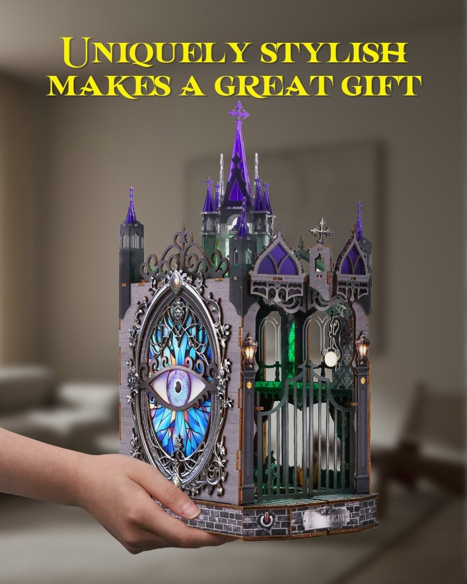 kaayee-book-nook-kit-gothic-castle-3d-puzzle-type-c-version image 7