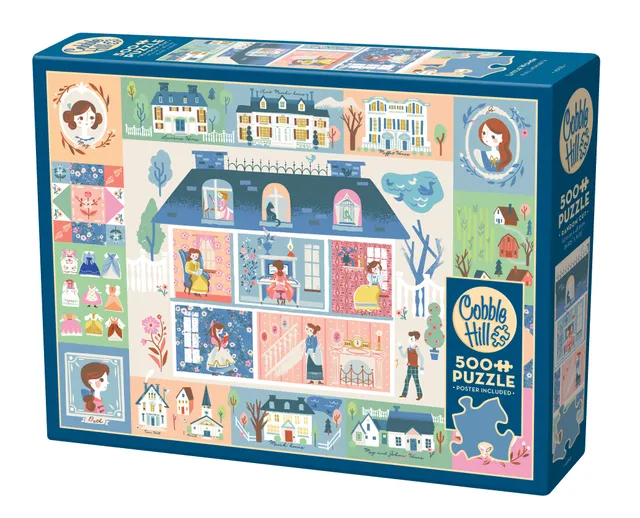 cobble-hill-500-piece-little-women-puzzle-500-teile-collage image 1