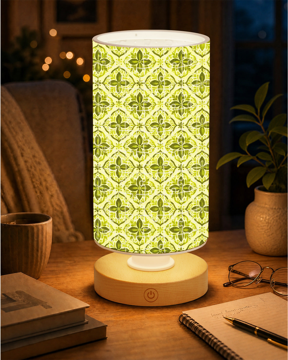 kaayee-night-light-verdant-botanical-tiles-nachtleuchte-gr-n image 3