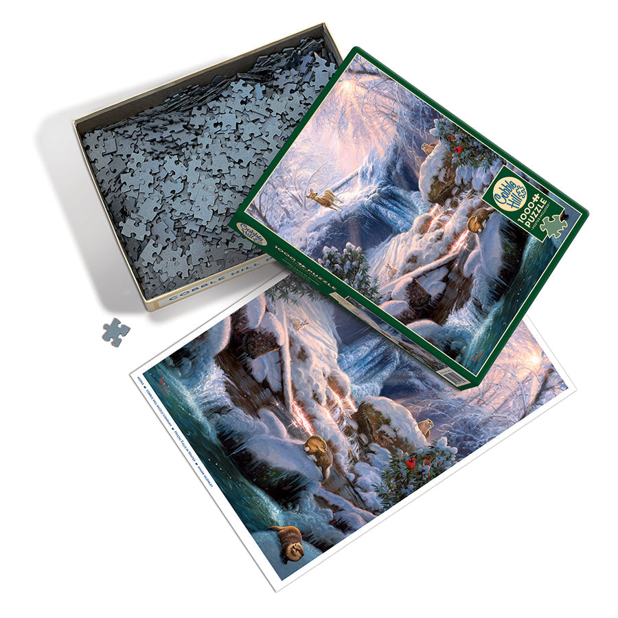 cobble-hill-1000-piece-mystic-falls-in-winter-puzzle-1000-teile-winter image 3