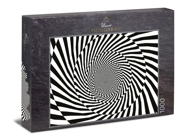 ulmer-puzzleschmiede-wirrwarr-1000-teile-puzzle-schwarz-wei image 1