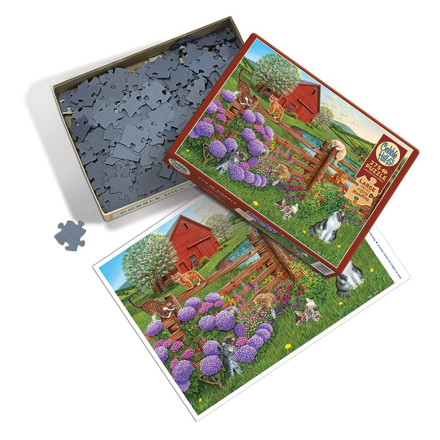 cobble-hill-easy-handling-275-farm-cats-275-teile-puzzle-katzen image 3