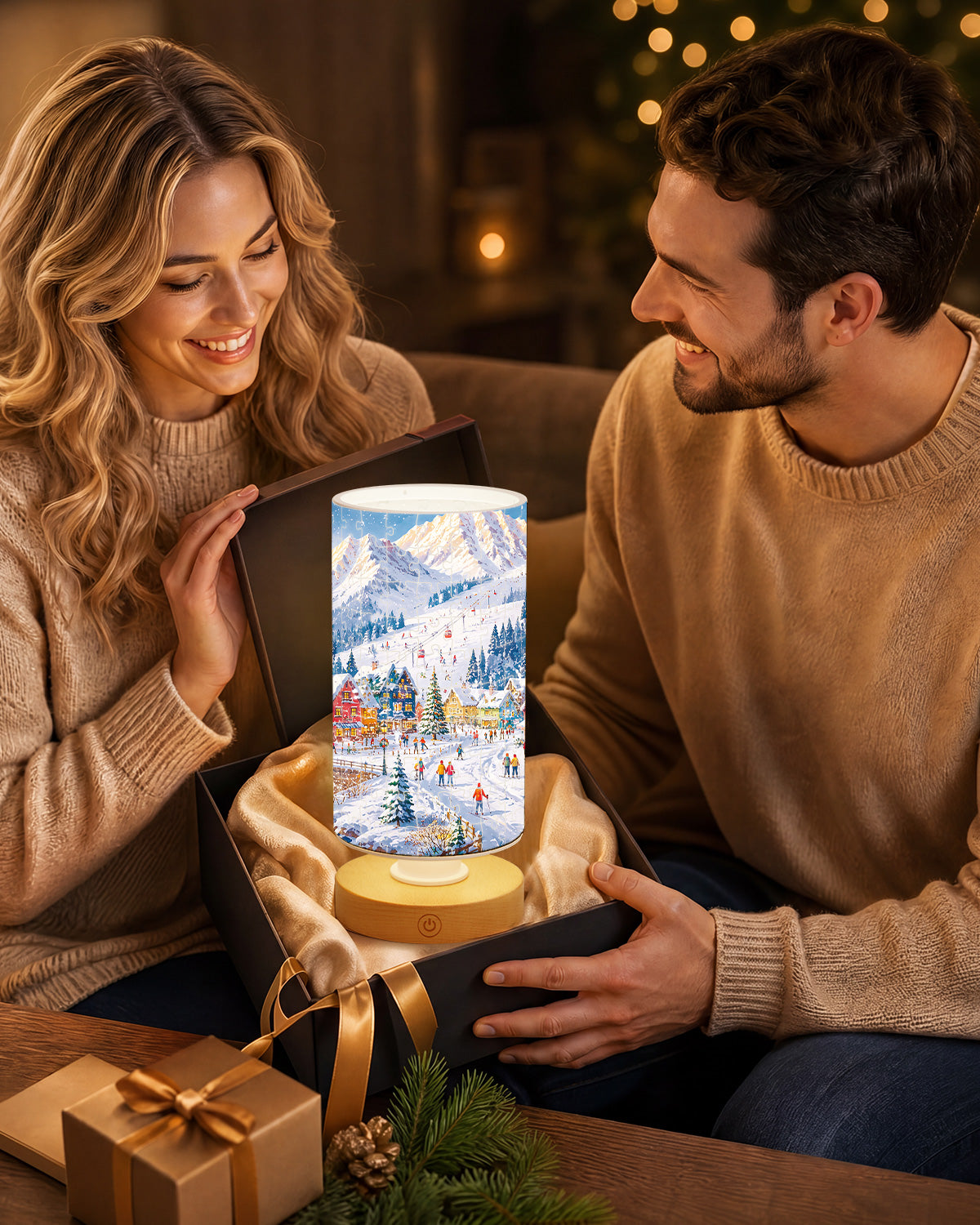 kaayee-night-light-snowy-alpine-village-nachtlicht image 8
